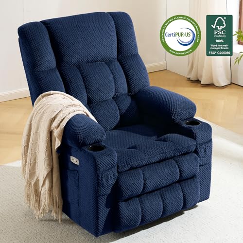 Image of MCombo Large Dual Motor Power Lift Recliner Chair for Elderly 7896