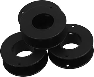 4 Pack Plastic Wire Spool Bobbins for Easy Winding and Storage