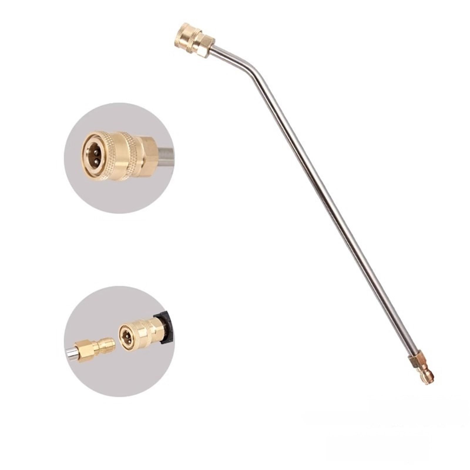 Pressure Washer Extension Wand High-Pressure Extension Rod Elbows