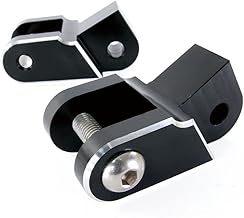 フォルツァX/Z(MF08)用 フォルツァ250(MF06)用 ローダウン ブラケット ステー マットブラック 黒 足回り 車高 調整 カスタム パーツ バイク オートバイ