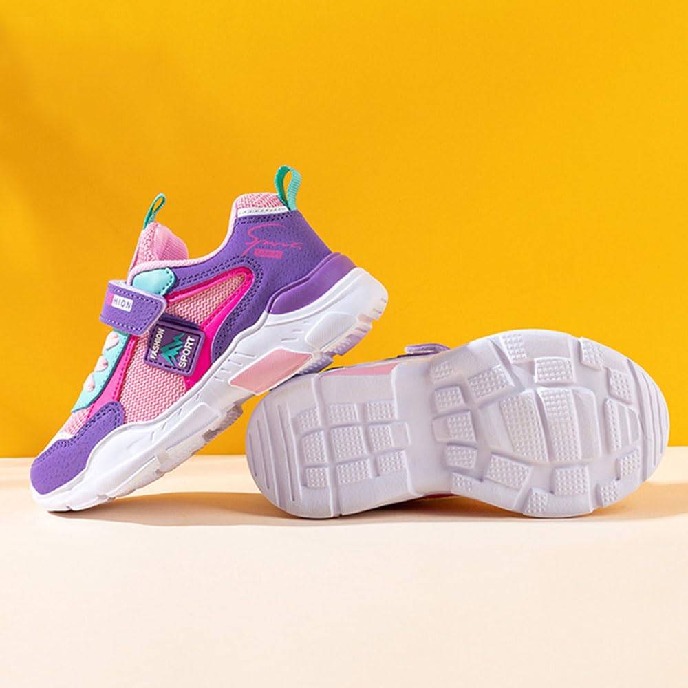 Zapatillas de Niños Niñas Zapatos de Correr Deportivas Ligeras Tenis de Running Shoes de Walking Sneakers Baloncesto Transpirable Cómodo Calzado Deportivo Unisex