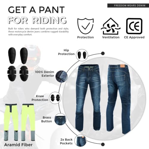 SAGA MOTO JN-999 Motorcycle Jeans