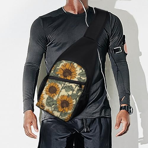 Mochila tipo bandolera ligera para senderismo y viaje miniatura 7