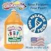 Colorations Paraben-Free Tempera Paint for Kids - 1 Gallon, Vibrant Orange Non-Toxic and Made in the USA, Classroom Must Haves, Bulk Arts and Crafts Supplies #1