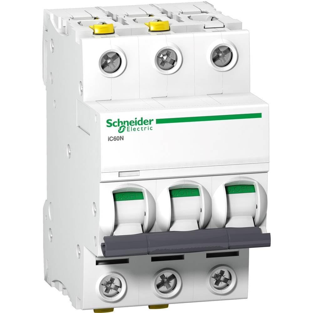 Unbekannt Schneider Electric A9F04316 iC60N Circuit Breaker, 3P, 16A, C Characteristics
