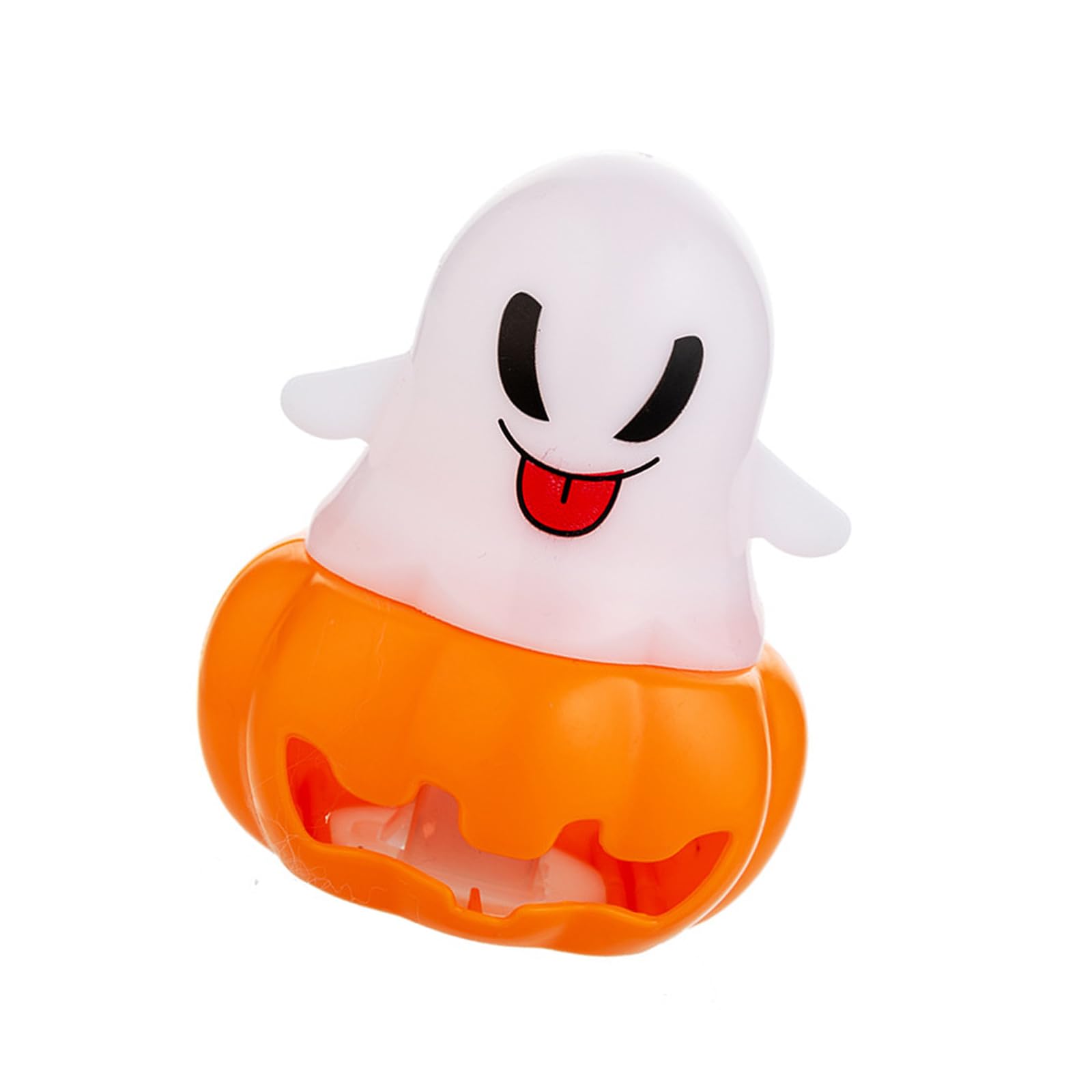 carotoe Halloween Ghostly LED Light Glowing Pumpkins Night Lamp Decorative Ghostly Nightlight for Halloween Party Decorations Room Decorations