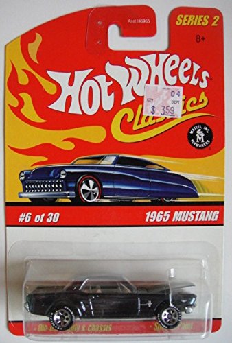 Amazon.com: HOT WHEELS CLASSICS SERIES 2 1965 MUSTANG 7 SPOKE 6 OF