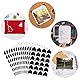360 Stück Vintage Fotoecken aus Rindsleder Fotoecken Selbstklebend DIY Fotoalbum Selbstklebend Schwarz Foto Klebepads Geeignet für Schlafzimmer DIY Sammelalbum lbum Foto