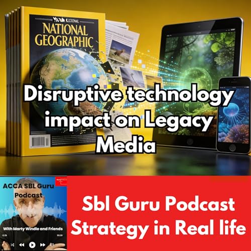 Disruptive Technology: The impact on Legacy Magazines. Podcast Por  arte de portada
