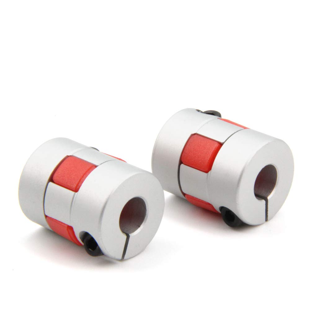 Flexible Shaft Couplings - 8mm Plum Connectors for CNC & 3D Printers -7