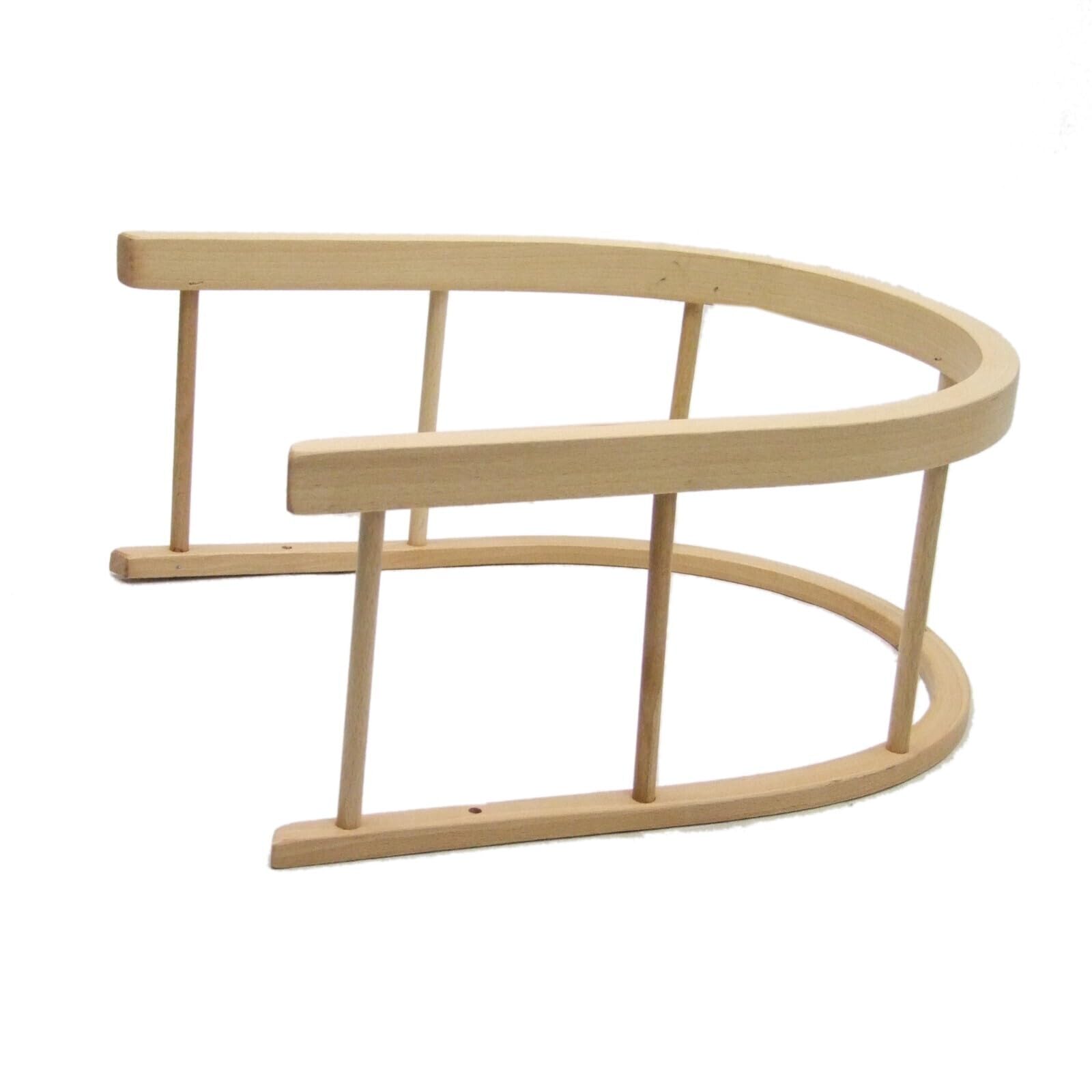 Rückenlehne aus Holz für Schlitten – passend für Holzschlitten 30–34 cm Breite – ca. 32 cm – hochwertige Buchenholz-Lehne inkl. Montagematerial – schnell montiert & abnehmbar – robustes