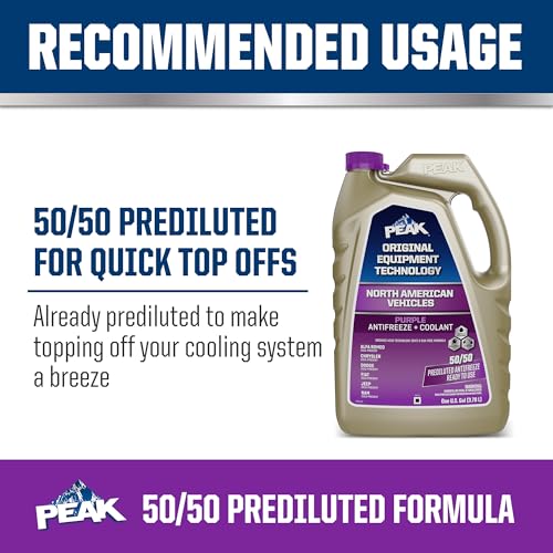 PEAK OET Extended Life Purple Antifreeze/Coolant for North American Vehicles, 1 Gal. (50/50) - Image 6