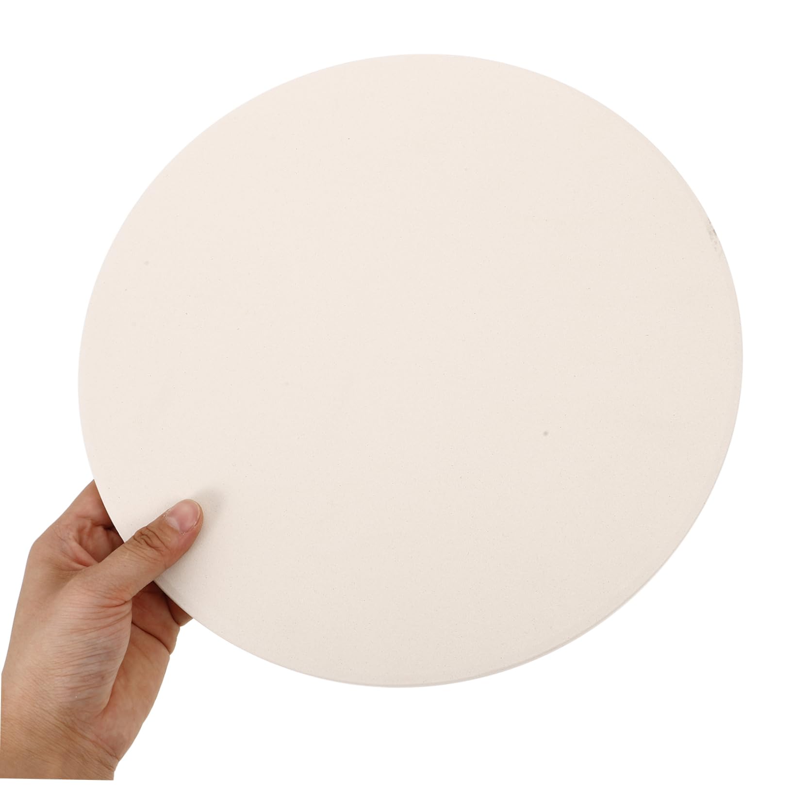 Piedra de Horno Redonda de Cordierita para Grill y Horno | Absorbe Humedad, Apta para Pizza y Pan, Formato Circular para Cocción Uniforme
