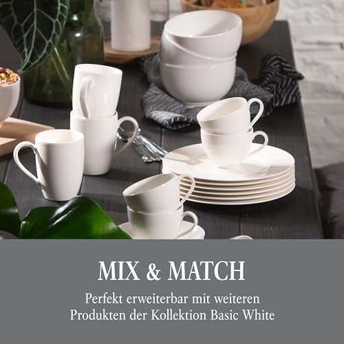 Vivo Villeroy & Boch - Basic White Schalen Set 6 Personen Weiß – Ansicht 5