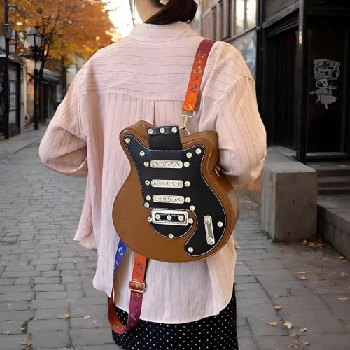 Mochila bandolera mujer tipo bolso tote con cremallera espacioso para el instituto y deporte 2