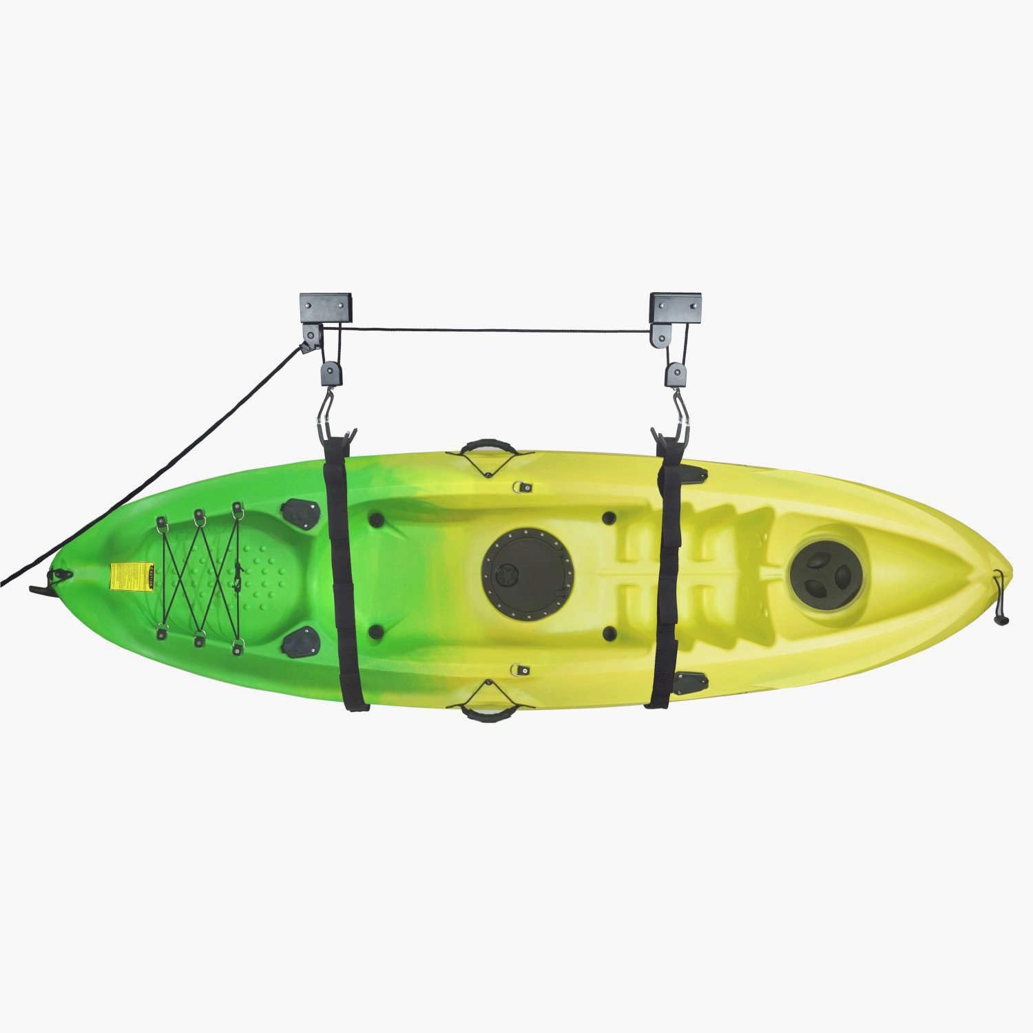 Kayak Hoist - Lift Pulley System, Black - Image 2