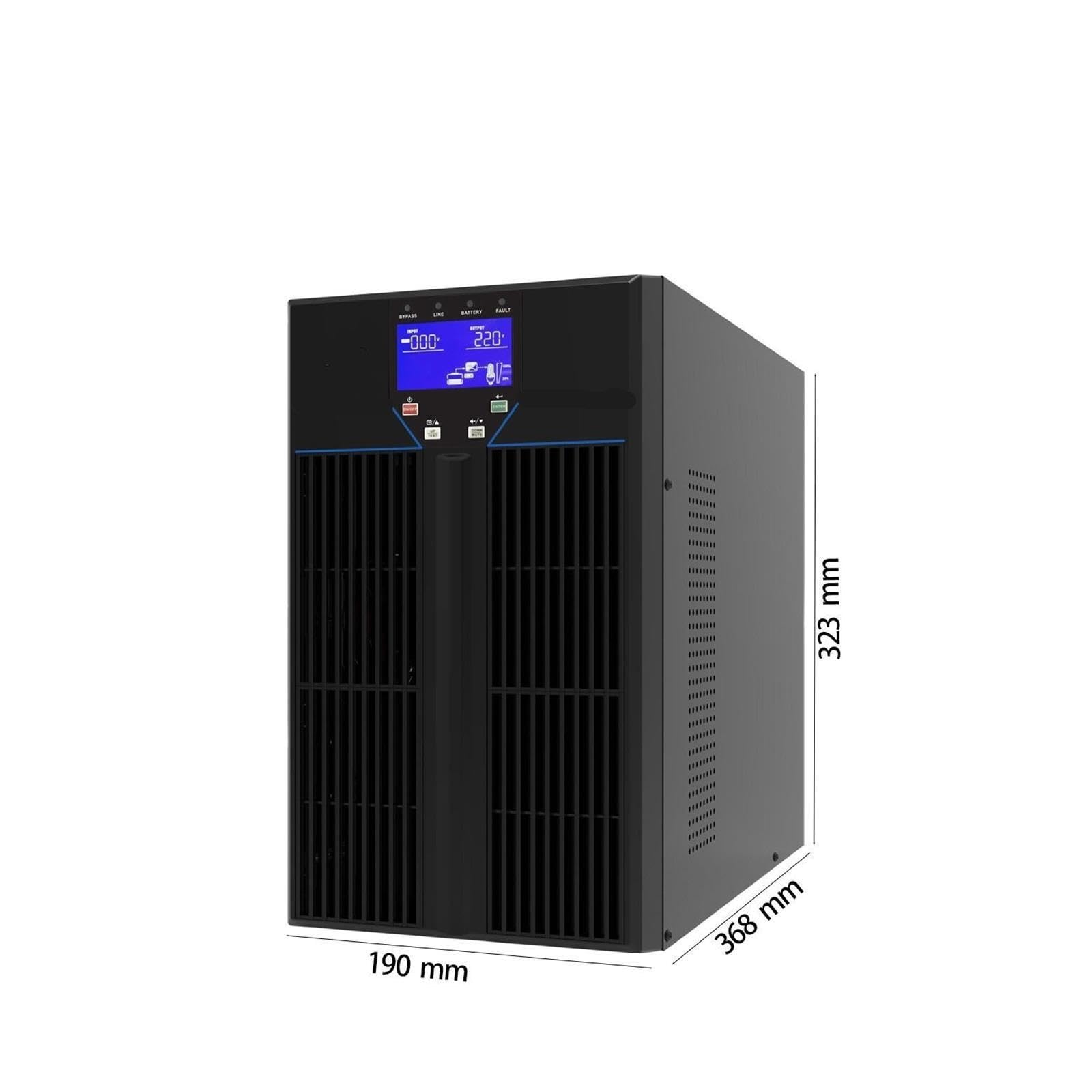 UPS 6KVA 5400W En Línea Sin Batería 220V