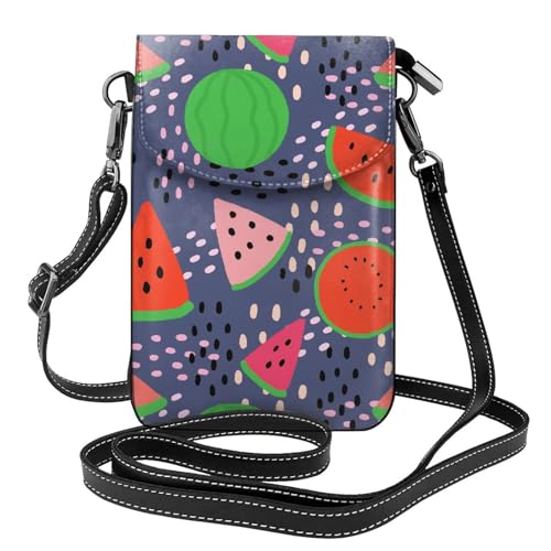 Petits sacs bandoulière pastèque pour libérer vos mains avec vos cartes de crédit