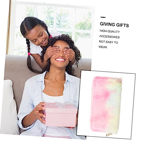 Fashionable Plush Wallet for Women Rfid Blocking Slim Crossbody Purse Designer Handbag Women's Wallets for Shopping Travel School Work3