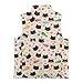 ORGYPET Girls Fleece Vest Little Girl Clothes for Toddler Girls' Outerwear Vests 6-7 Cat Vest Kids Fur Vests Size 10-12 Sleeveless Jacket Zipper Clothing Fashion Outfits for Fall