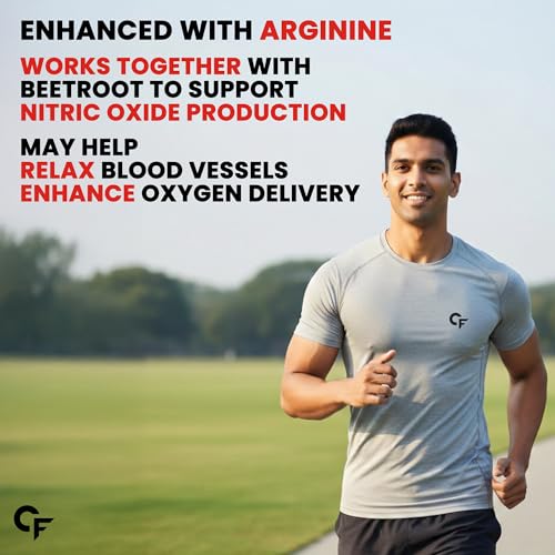Image of Carbamide Forte Beetroot Capsules Extract 8000mg | Beetroot Supplement With L-Arginine & Grape Seed Extract | Supports Healthy Blood Flow, Energy, & Nitric Oxide | 60 Capsules