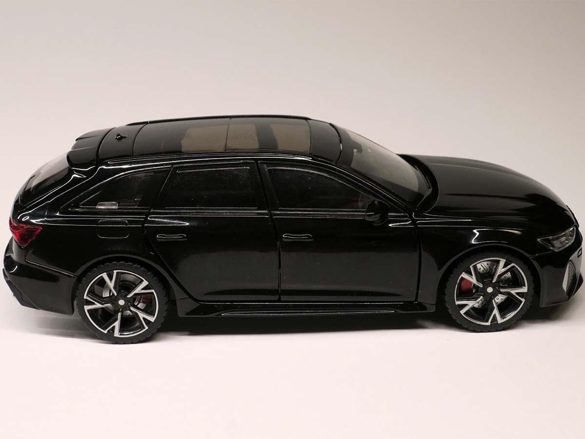 アウディ RS 6 アバント 1/18 ミニカー ブラック Audi RS6 1:18 – Turbo Detail