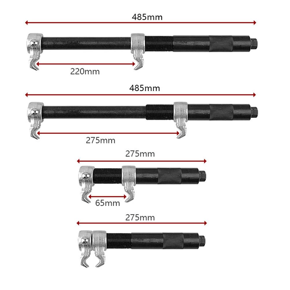 3 Piezas/Juego de Herramientas de Compresión de Resorte de Choque, Soporte Extensible, Herramienta Compresión de Resorte Bobina Puntal de Alta Resistencia para Camión de Automóvil