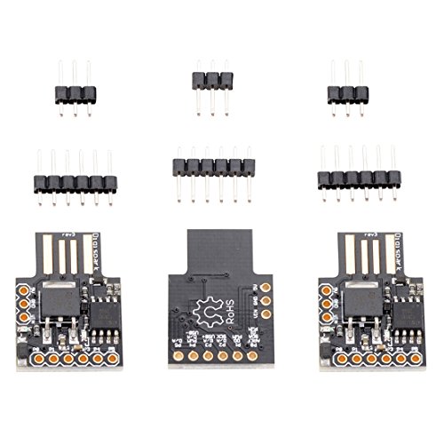 Preisvergleich Produktbild TOOGOO 3X Digispark Kickstarter Micro-USB-Entwicklungsboard Fuer Arduino Attiny85