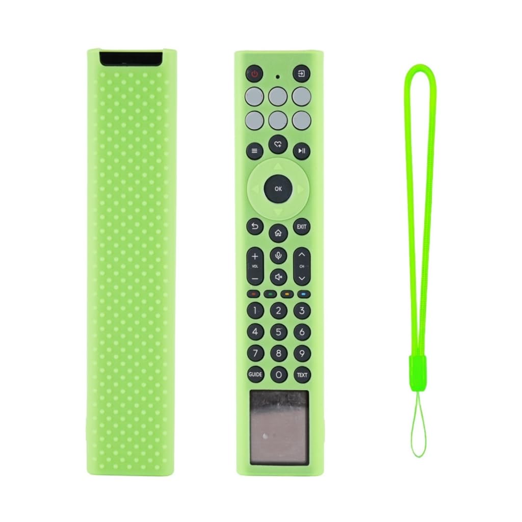 Elnwnnkc Silicone Remote Controls Cover for ERF6A66 TVs Solar Remote Protectors with Multiple Color