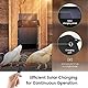 PUPIHOM Automatische Hühnerklappe SolarTimer, 𝟱𝟬𝟬𝟬-𝗺𝗔𝗵-𝗕𝗮𝘁𝘁𝗲𝗿𝗶𝗲, Aluminium Elektrische Drahtlose Hühnertür Lichtsensor, Fernbedienung, LED-Anzeige, wasserdicht, Einklemmschutz