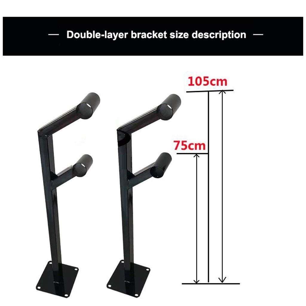 Dance Bar, Ballet Bar, Double Bar, Ballet Bar, Floor Fixed Classic Stretching for Home or Studio Exercise Equipment Bar for Children and Adults