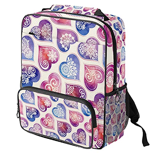 Sac à dos travail tendance Love Rose, idéal pour le quotidien actif
