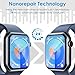 UniqueMe 8 Pack for Apple Watch Series 11/10 Screen Protector 42mm - [Soft TPU Not Glass][Non-Bubbles] iWatch Anti-Scratch Protection HD Clear Cover Soft Film
