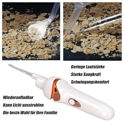 Finis les bouchons d'oreilles avec le ear cleaning tool électrique USB et ses embouts souples - 5