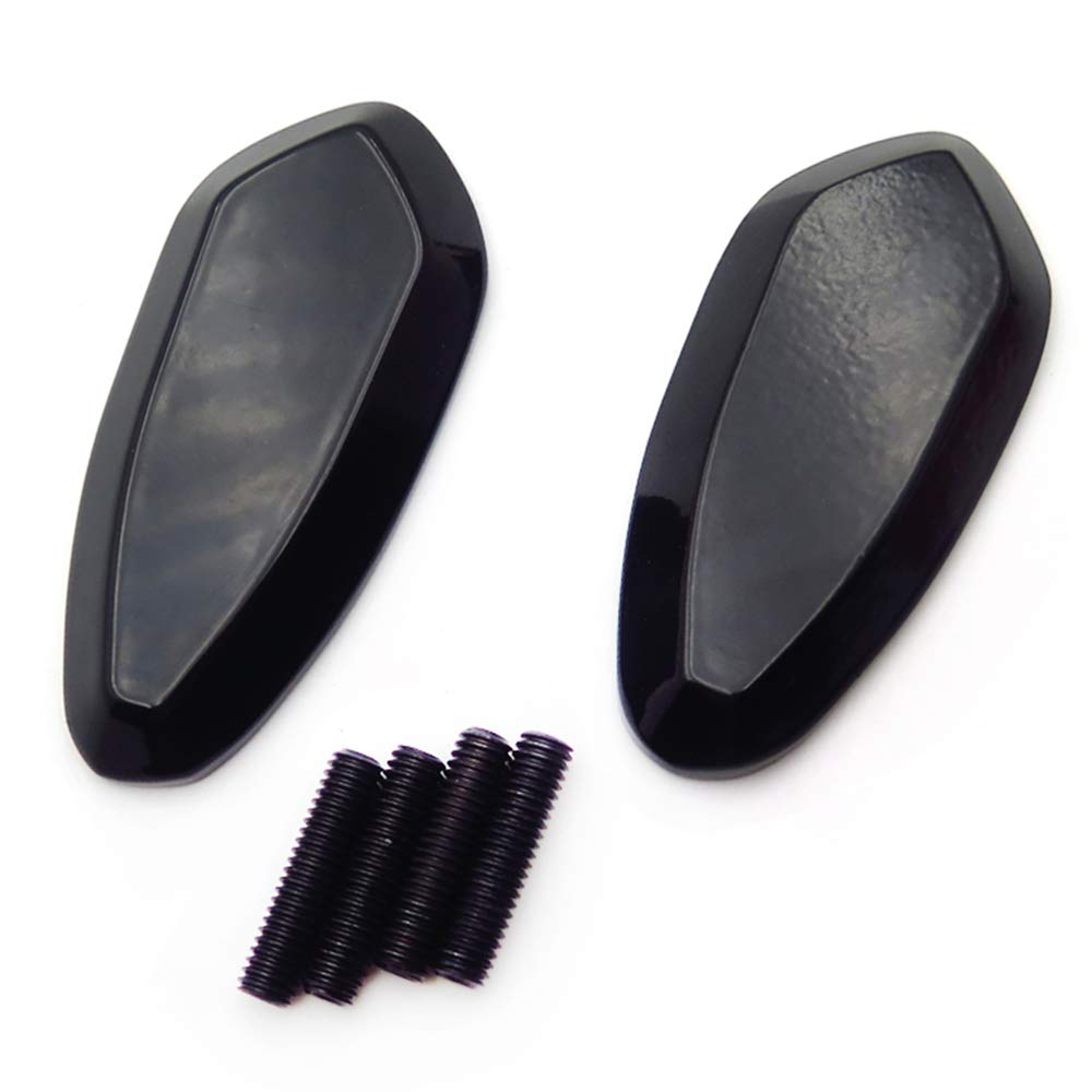 Xingmoto AfterMokit Replacement Mirror Block Off Base Plates for Yamaha R1 2000-2014 without Logo Black