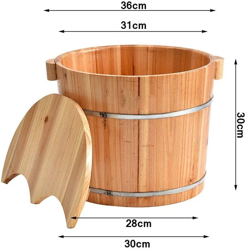 Tina de Madera para Baño de Pies Katzowen miniatura 2