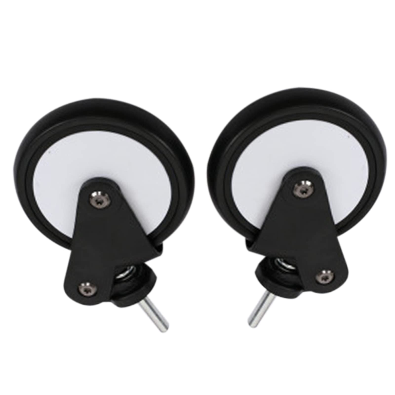 Ruedas giratorias de repuesto para cuna de bebé, ruedas giratorias compatibles con ruedas delanteras Yoyo