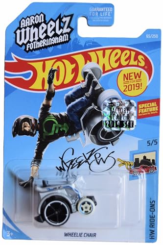 Matchbox Hot Wheels Silla con ruedas, HW Ride Ons 5/5 [plateado] 65/250