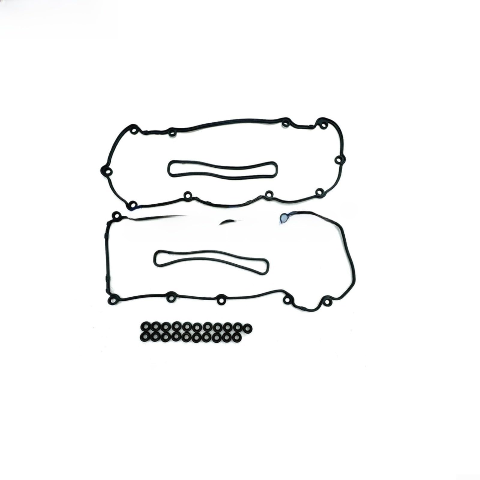 Set di guarnizioni coprivalvole per Jaguar X-Type 25L 30L DOHC Engine 2002-2007 Kit di tenuta nero per prevenire perdite di olio, parti di ricambio per riparazione auto, 1 pezzo