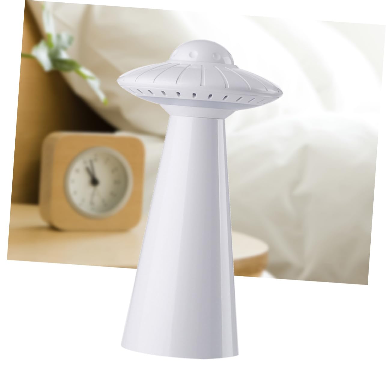 DOITOOL Lámpara De Atenuación LED Ovni - Luz De Mesa y Noche Del Espacio - Brillante Para Niño y Cuidado Del Bebé