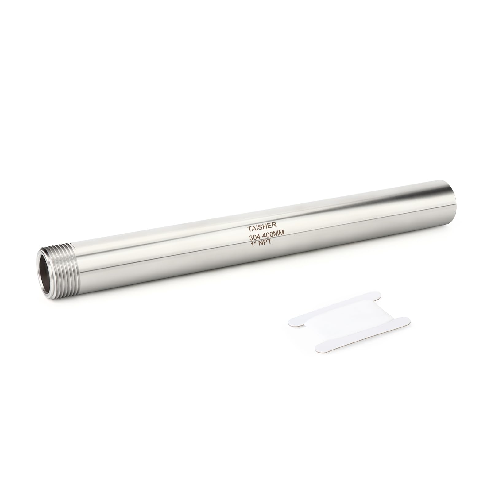 Raccord de tuyau NPT 2,5 cm mâle tube inox 304 pour liaison de plomberie sanitaire