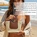 Imagen de BSITSSS Bolso Mujer, Marron Bolsos Tejidos Crochet