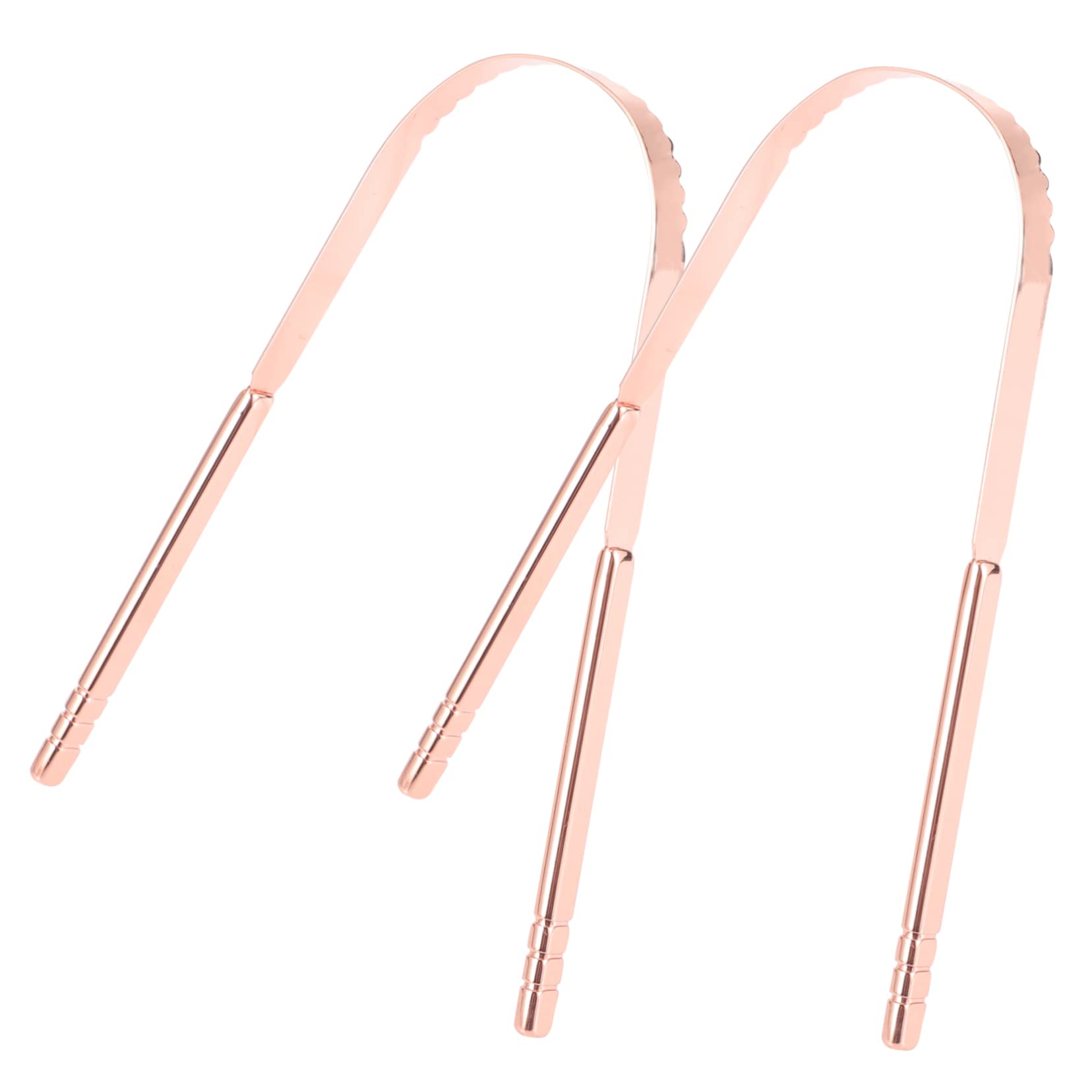 LIFKOME Supplies Tongue Scrapers for Adults Professional Stainless Steel Cleaning Scraper U-shape for Fresher Breath