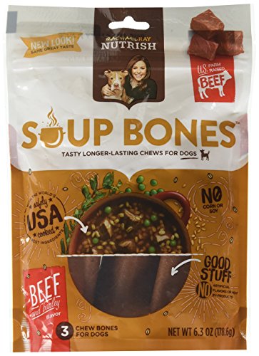 Rachael Ray Nutrish Soup Bones - Real Beef & Barley - 6.3oz