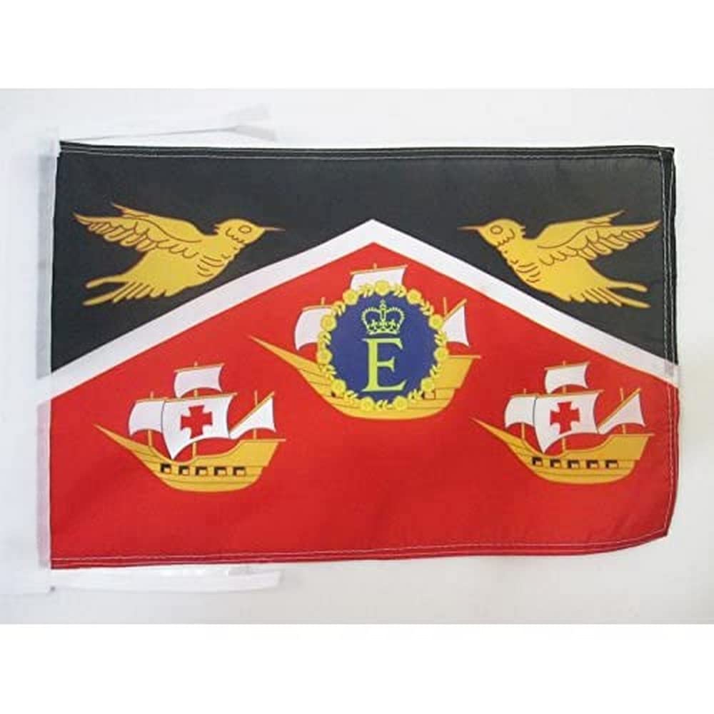 Iran Old Persia Flag 18'' x 12'' cords - Persian SMALL flags 30 x 45cm - Banner 18x12 in - AZ FLAG — view 1229
