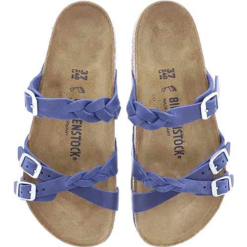 BIRKENSTOCK Model: Franca/Navy Blue Leather/Width: Normal / 1025054 / Women's Mules2