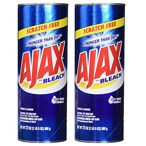 Ajax all-purpose powder cleaner with bleach 21 oz (pack of 2)
