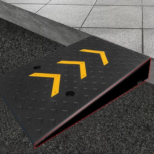 Rampa para coche de goma resistente con fijación por tornillos miniatura 4