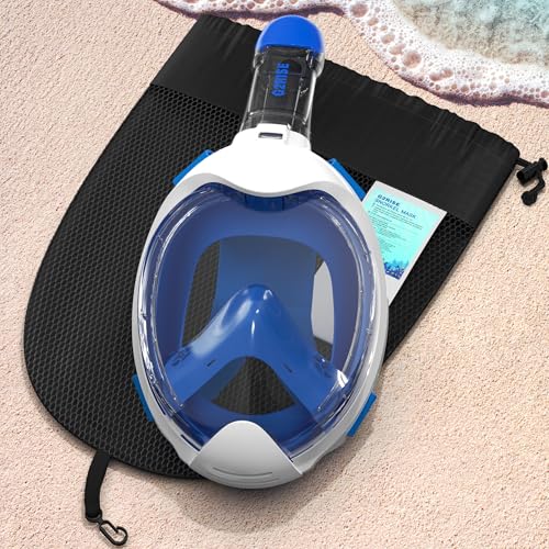 G2RISE Kids Snorkel Mask Full Face Snorkel Set, Máscara de Snorkel para Niños con Vista Panorámica de 180 Grados, Anti-Fugas y Anti-Vaho miniatura 6