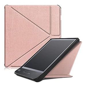 Case2go – E-reader case compatibel met Kobo Libra H2O – Sleepcover – Tri-Fold Book Case – Auto/Wake functie…